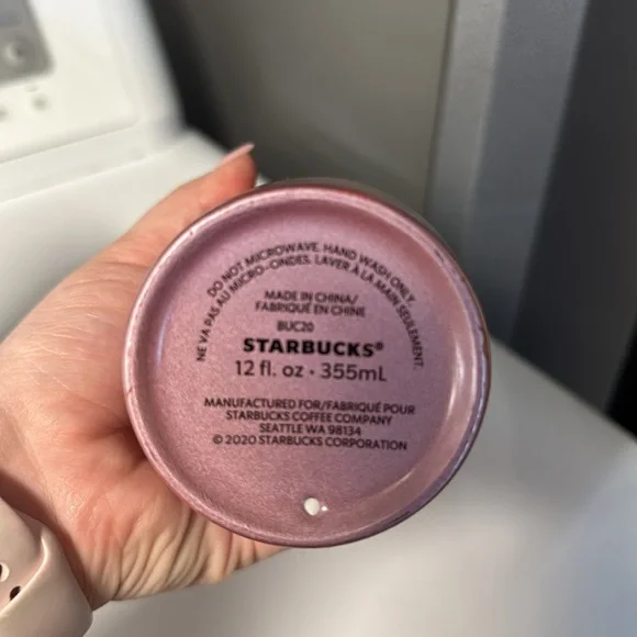 Starbucks Pink Floral Tumbler - Picture 2 of 4